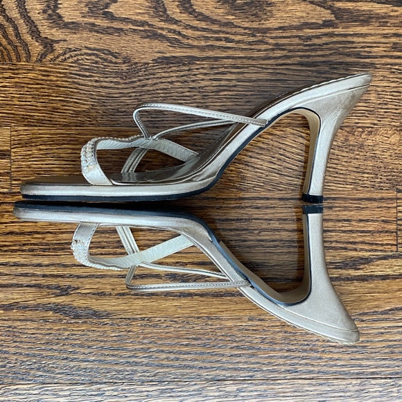 Del Garda Heel Sandals - Sz 6.5 - Picture 9 of 16